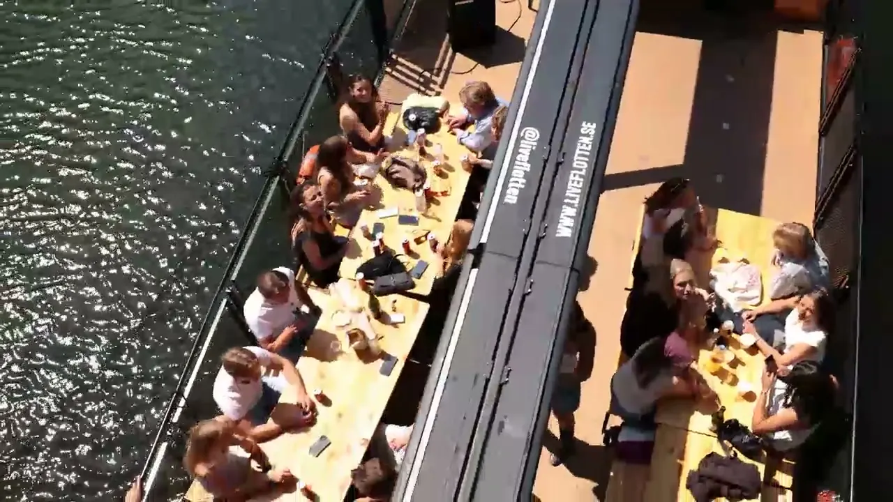 Maritim Charter Boat in Malmö Canal